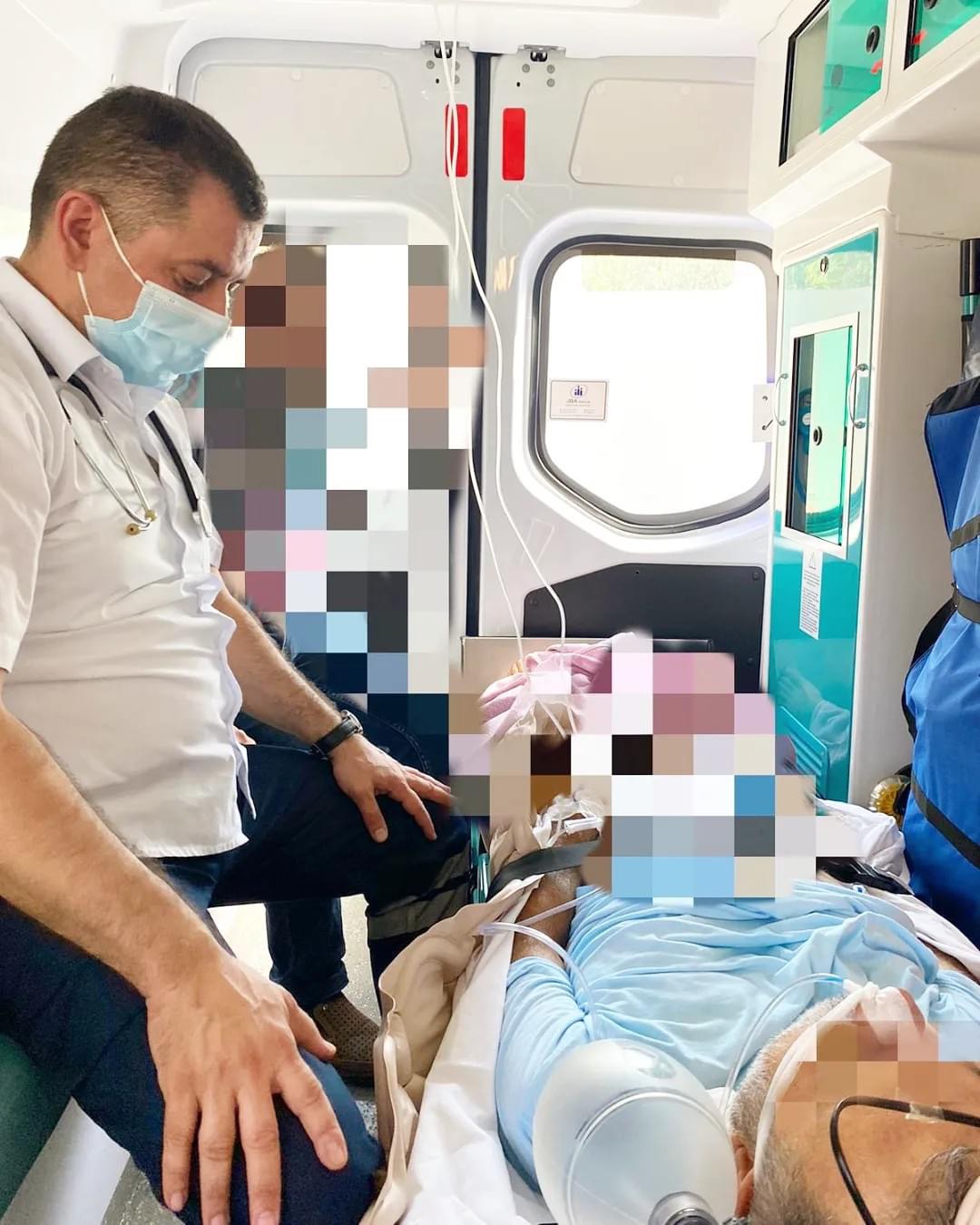 Xəstə geniş çapılmış-kəsilmiş yara diaqnozu ilə vaxtında xəstəxanaya hospitalizasiya olunub