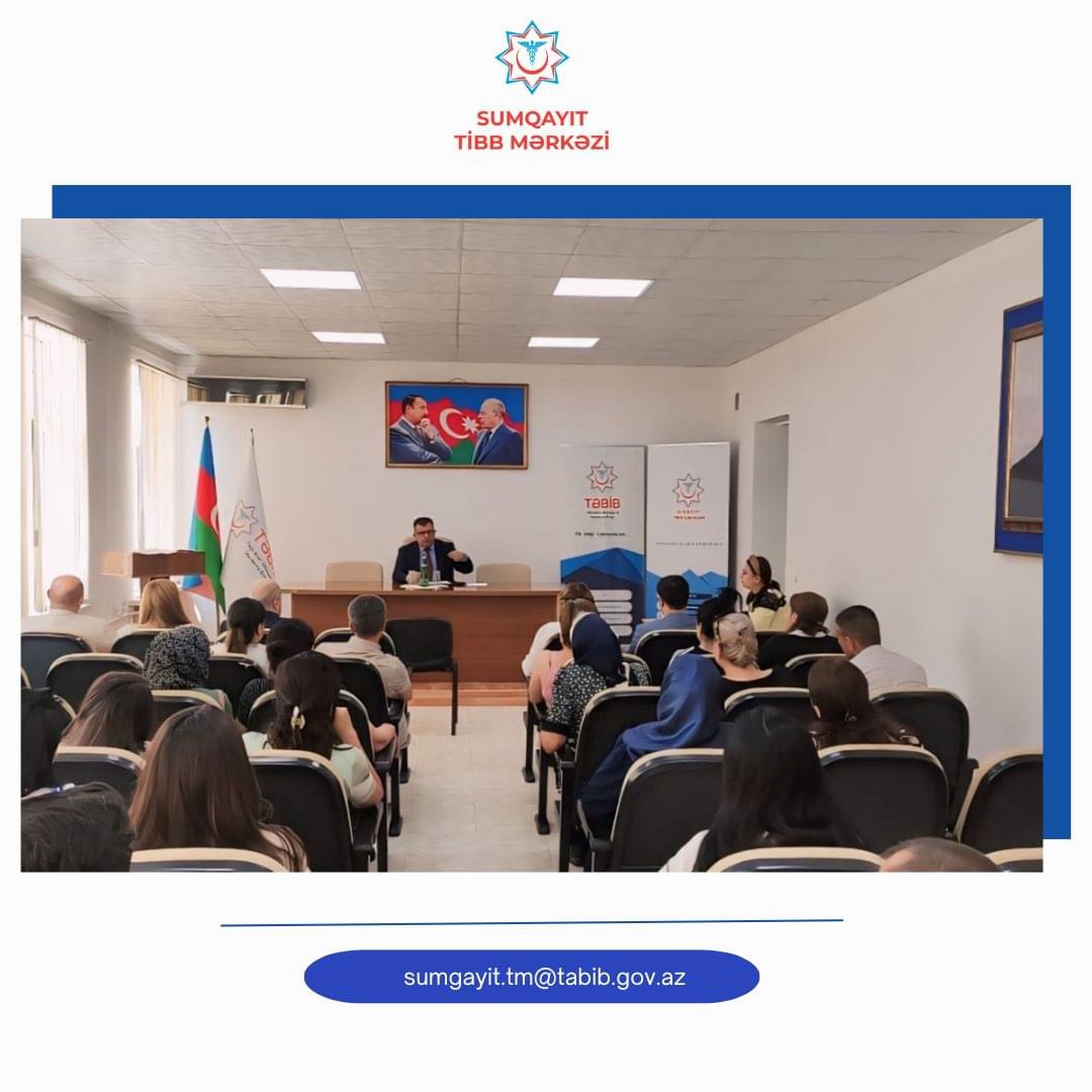 Sumqayıt Tibb Mərkəzinin direktoru 30 vətəndaşın müraciətini dinləyib