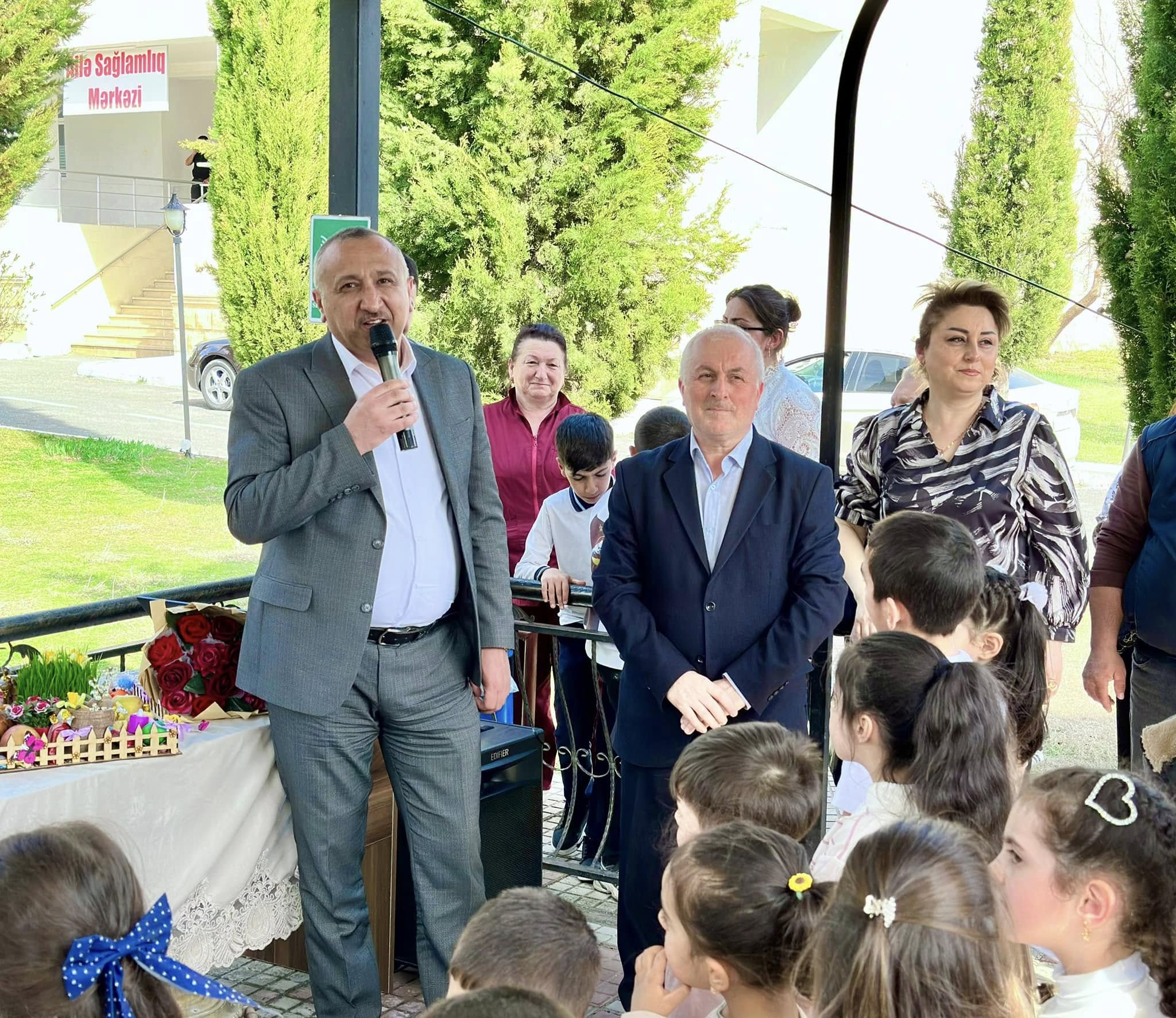 Oğuz Rayon Mərkəzi Xəstəxanasında Novruz bayramı ilə bağlı tədbir keçirilib