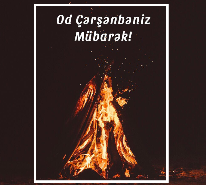 Od Çərşənbəniz mübarək!