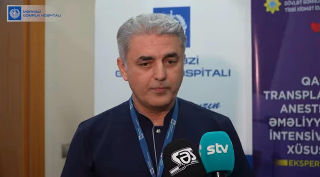 Mərkəzi Gömrük Hospitalının anestezioloq-reanimatoloqu Xəyal Məmmədov Səs TV-yə müsahibə verib
