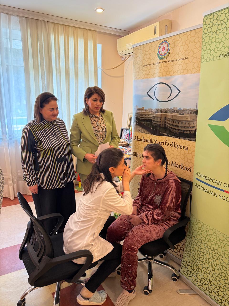 Həssas qrupdan olan uşaqlar üçün Novruzda tibbi aksiya  