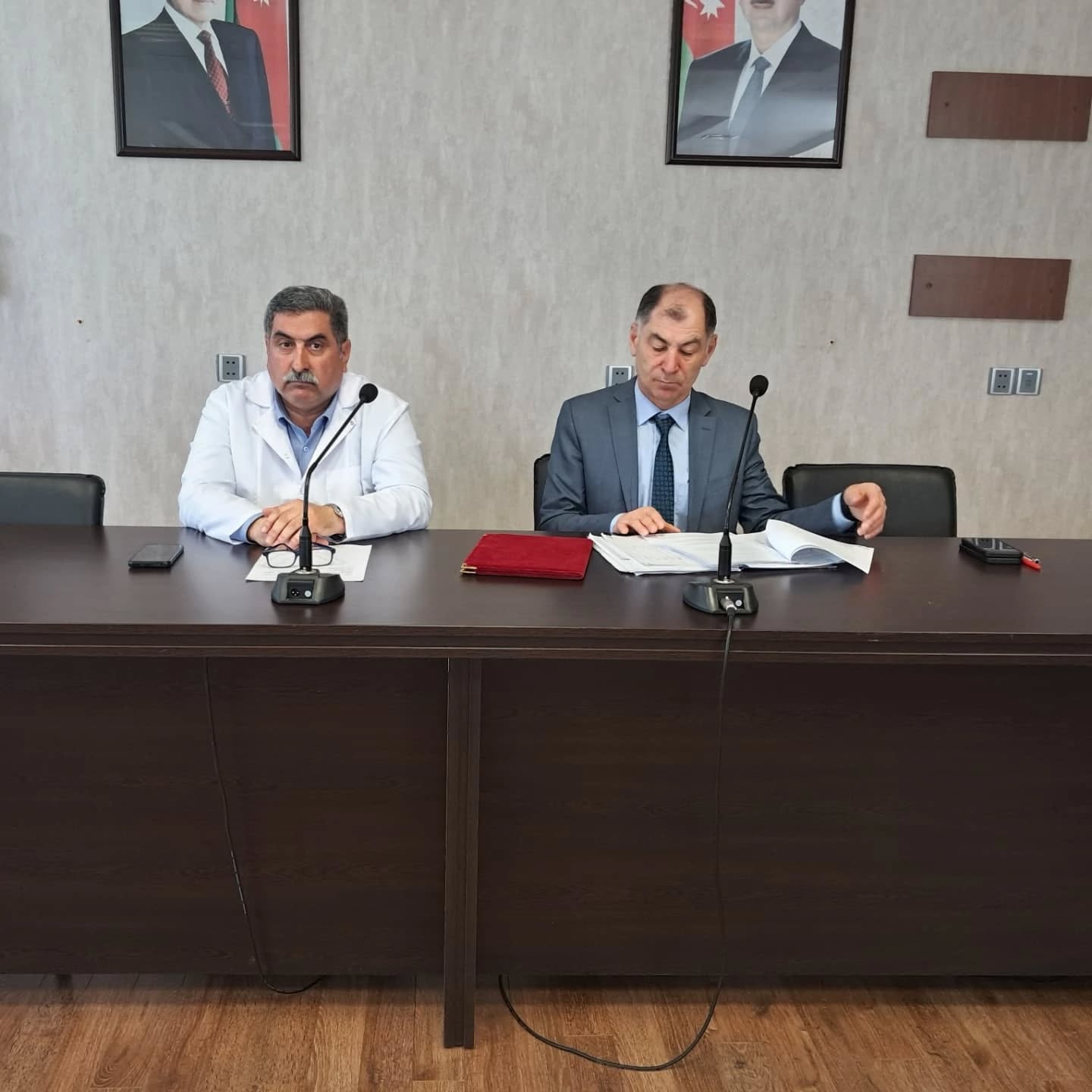 Xızı Rayon Mərkəzi Xəstəxanasında Tibbi şuranın iclası keçirilib