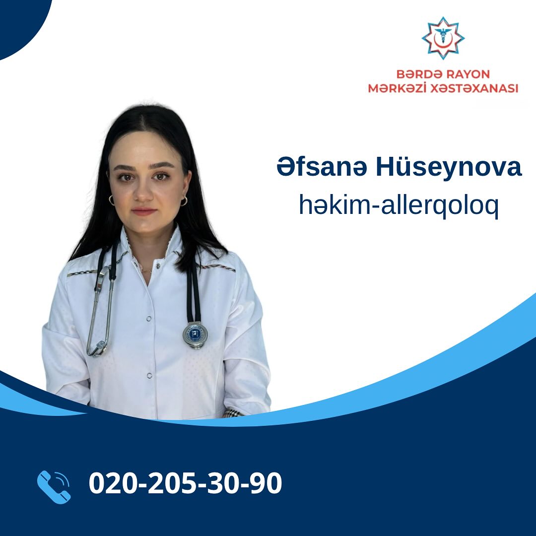  Bərdə Rayon Mərkəzi Xəstəxanasında yeni təyinat olub   