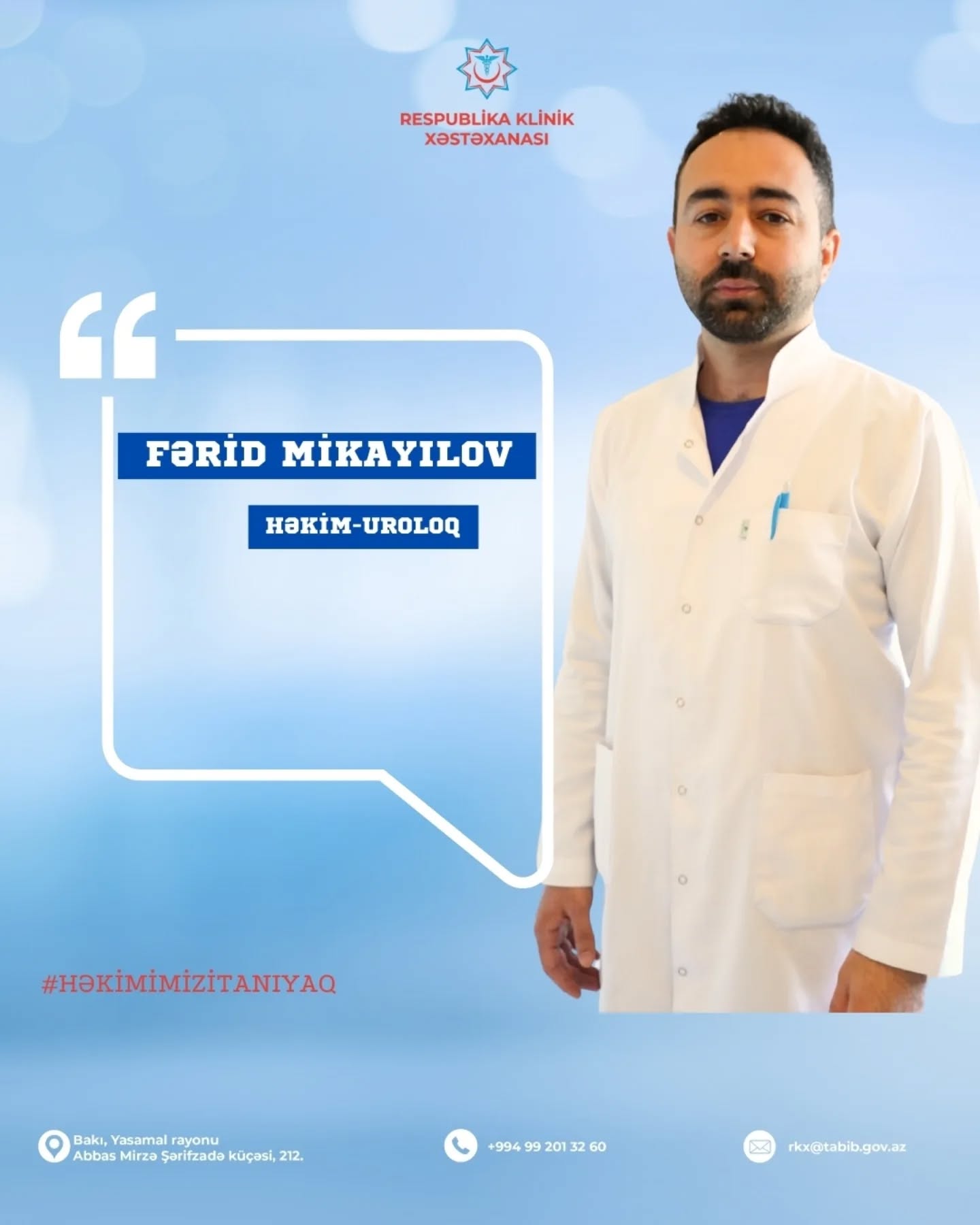 Uzman uroloq Fərid Mikayılov - 