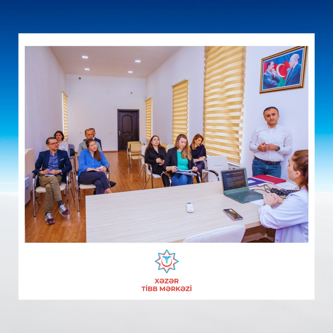Ümumdünya Səhiyyə Təşkilatının Avropa üzrə nümayəndə heyəti Xəzər Tibb Mərkəzində olub