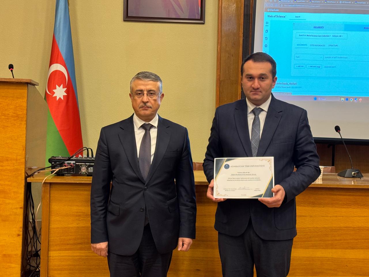  ATU-da “Web of Science” platforması haqqında seminar keçirilib   