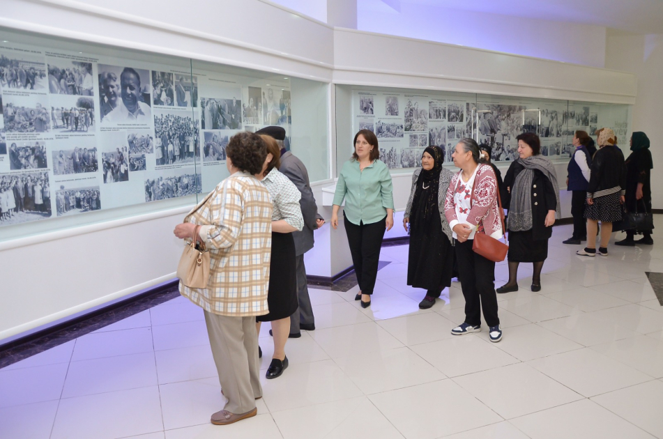 Tənha ahıllar və əlilliyi olan şəxslər üçün Heydər Əliyev Mərkəzinə ekskursiya təşkil edilib  