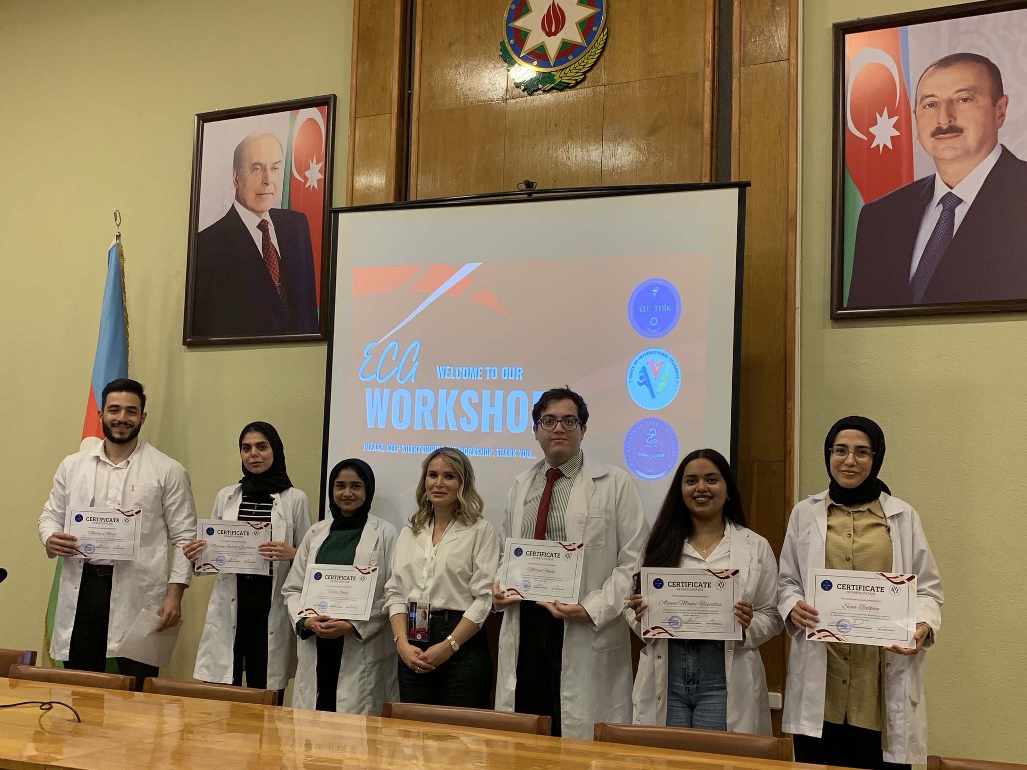  V.O.I.S. klubu gələcək həkimlər üçün EKQ mövzusunda seminar təşkil edib   