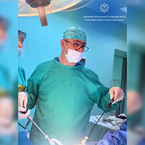  Respublika Kliniki Uroloji Xəstəxanasında appendiks uretere anastomoz əməliyyatı uğurla icra olunub   