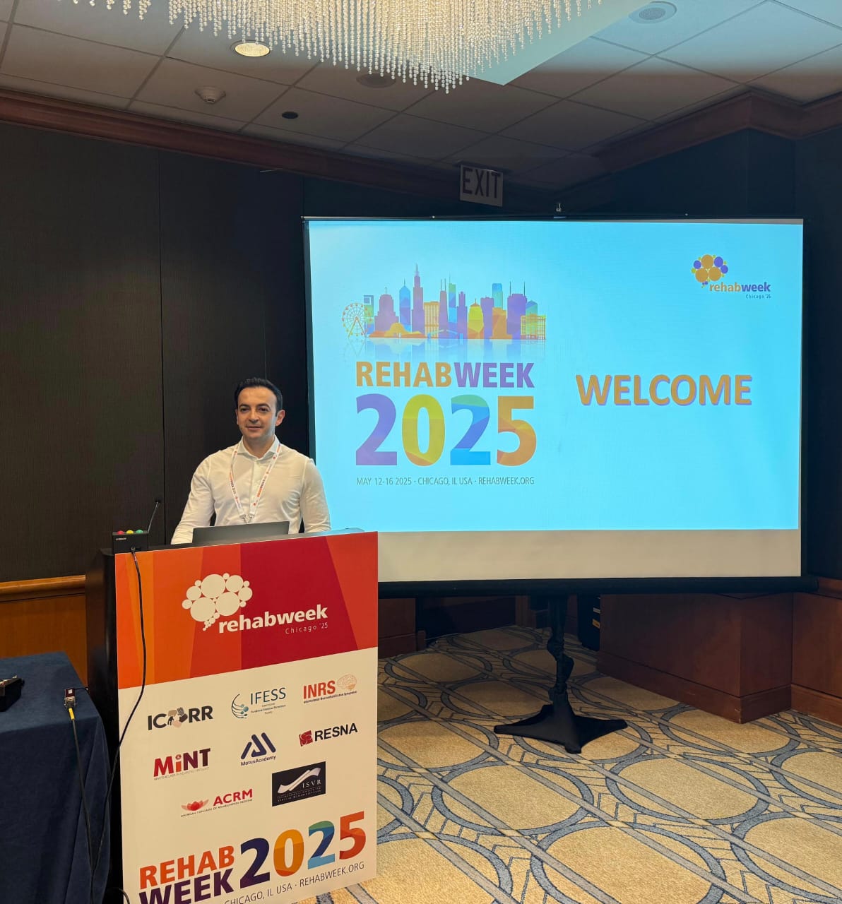  TƏBİB-in İcraçı direktorunun müşaviri Pərvin Əkbərov ABŞ-nin Çikaqo şəhərində keçirilən “RehabWeek” tədbirində iştirak edib   