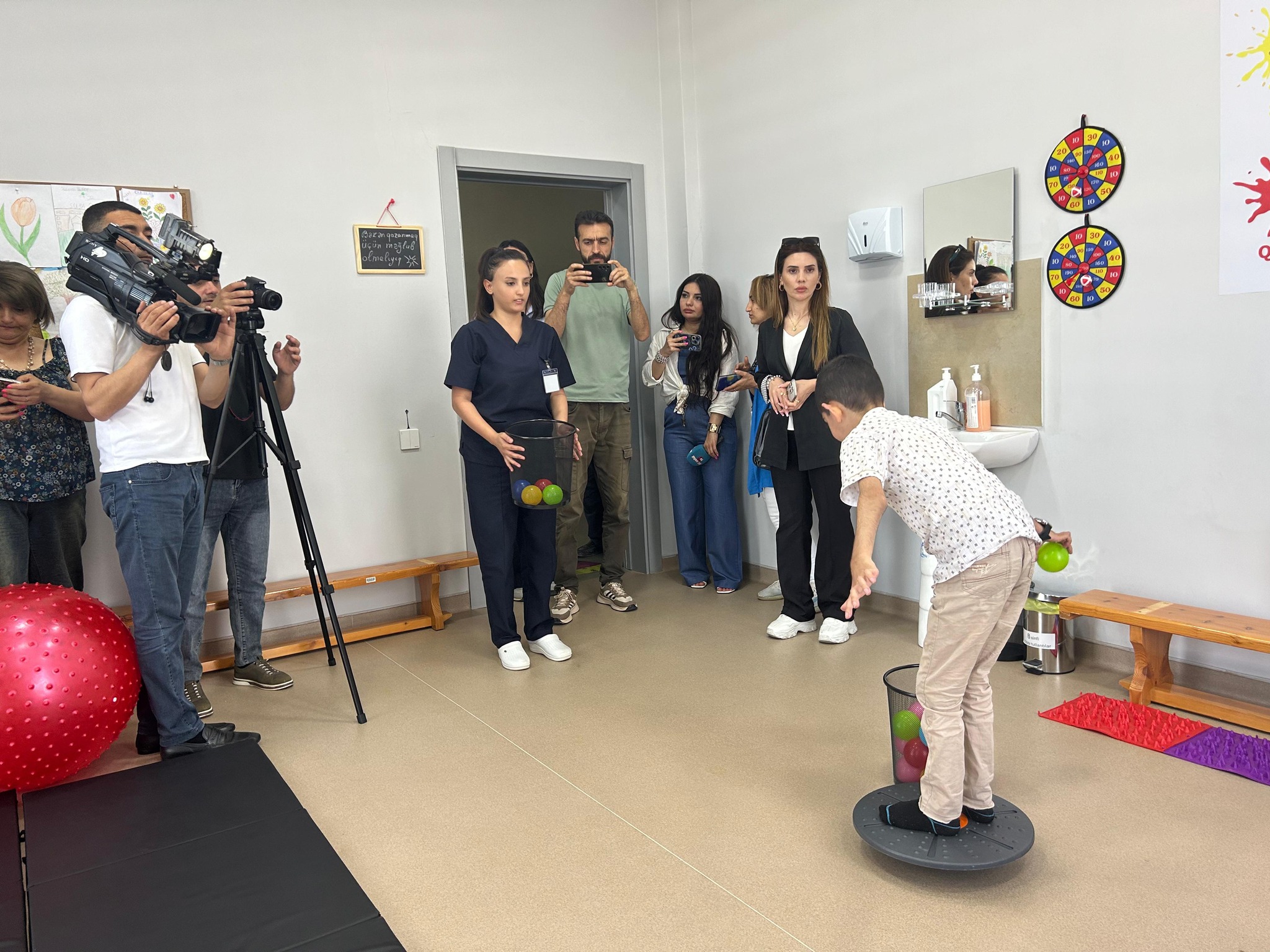 Dövlət Tibbi-Sosial Ekspertiza və Reabilitasiya Agentliyil Şəmkir Uşaq Reabilitasiya Mərkəzinə mediatur təşkil edib