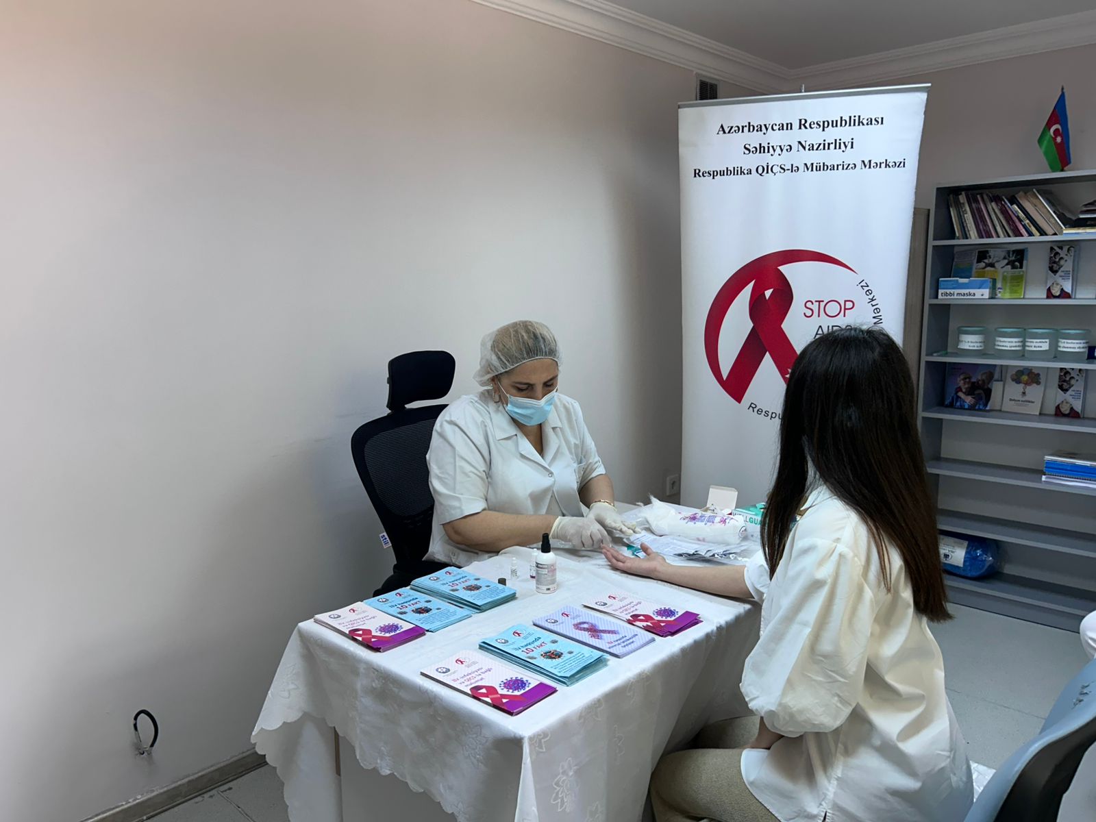 Azərbaycan Texniki Universitetində İİV-lə bağlı maarifləndirmə aksiyası keçirilib