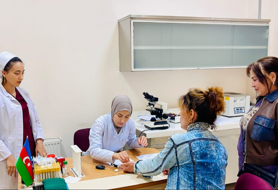 Naxçıvanda tibbi aksiya: “Ümummilli Lider Heydər Əliyevin yolu ilə sağlamlığa doğru”