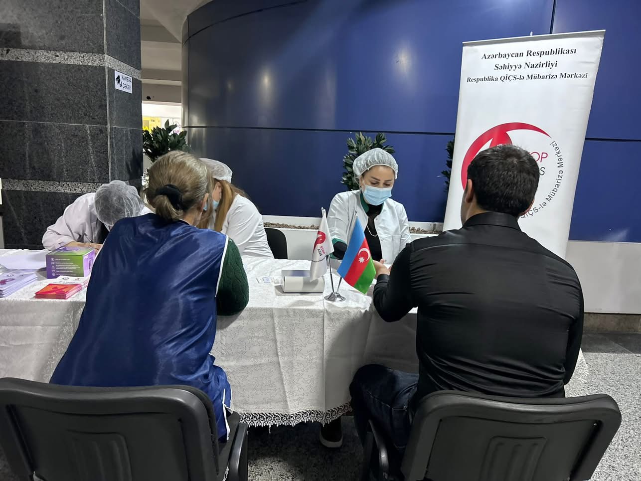 Bakı Beynəlxalq Avtovağzal Kompleksində İİV-in erkənaşkarlanması məqsədilə müayinələr aparılıb