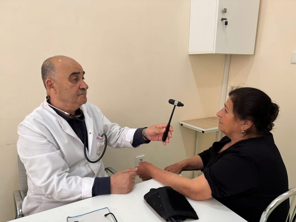 Ağdaş rayonunda növbəti səyyar tibbi müayinə Ərəbocaq ASM bölməsində baş tutub