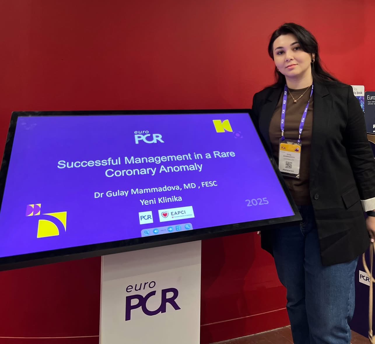 Yeni Klinikanın həkimi beynəlxalq platformalarda çıxış edib