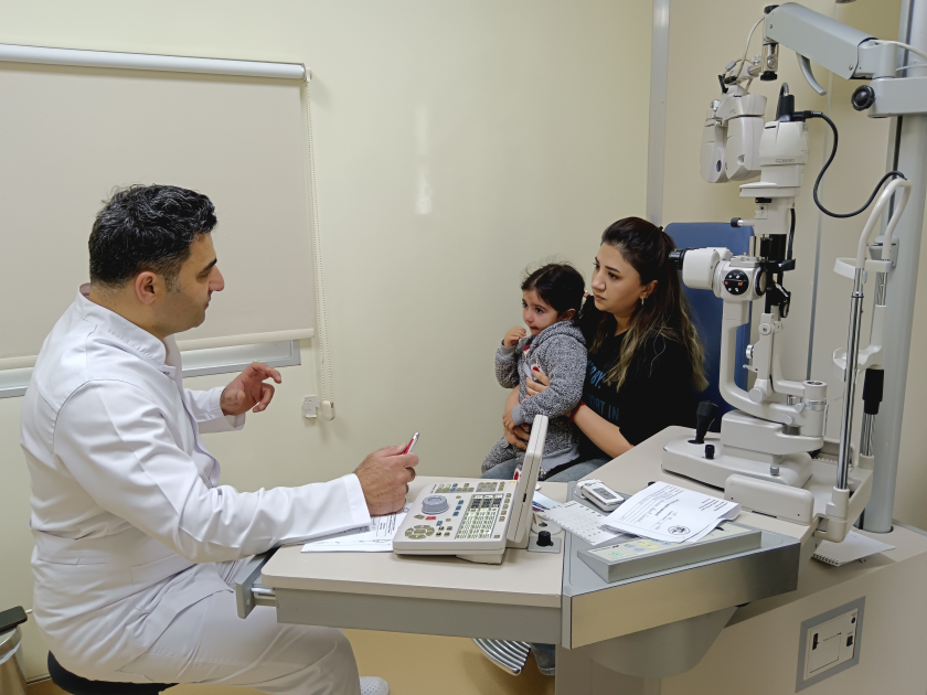 Laçında oftalmoloji AKSİYA: 150-yə yaxın vətəndaş müayinə olunub