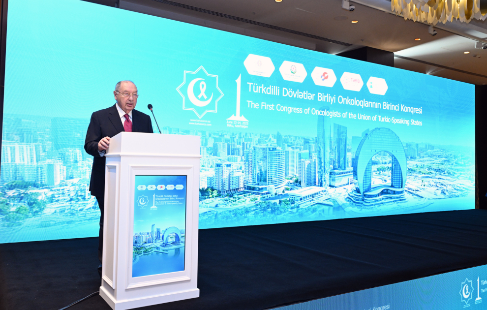 Bakıda Türkdilli Dövlətlər Birliyi Onkoloqlarının Birinci Konqresi işə başlayıb