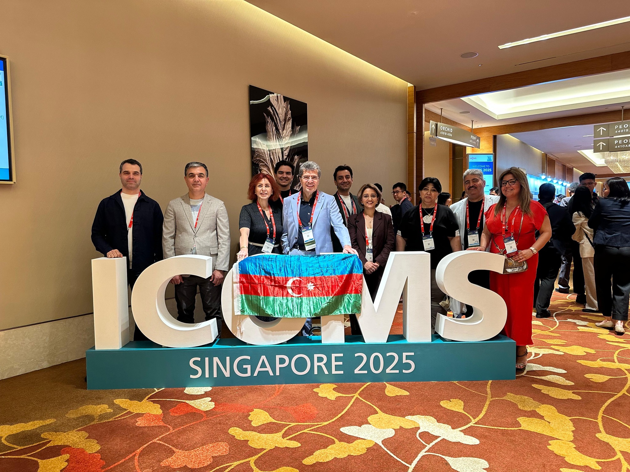  ATU-nun Üz-çənə cərrahiyyəsi kafedrasının əməkdaşları ICOMS 2025 tədbirində iştirak ediblər   
