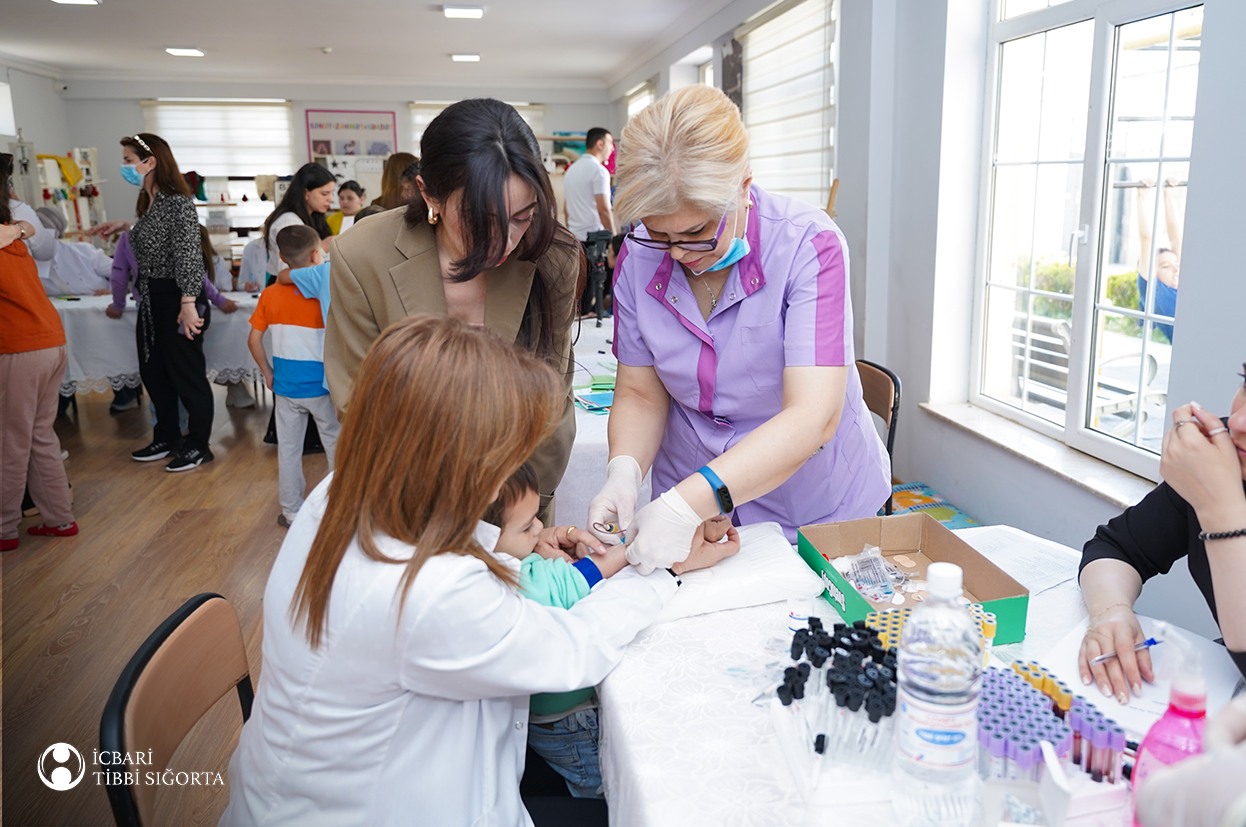 İcbari Tibbi Sığorta üzrə Dövlət Agentliyinin təşəbbüsü ilə uşaq sığınacaqlarında ixtisaslı həkim müayinələri təşkil olunub