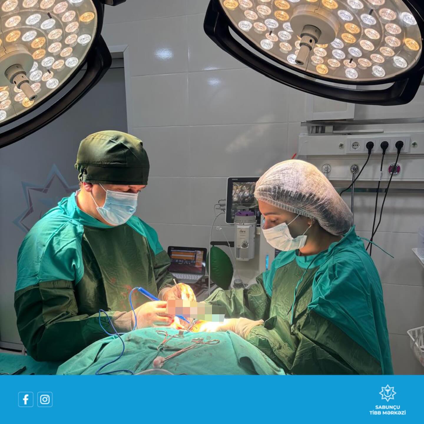  Sabunçu Tibb Mərkəzində tiroidektomiya əməliyyatı uğurla icra olunub   