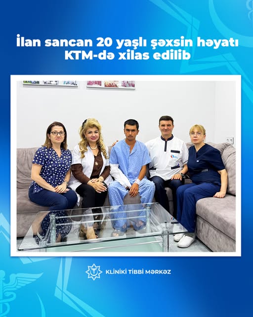  İlan sancan 20 yaşlı şəxsin həyatı KTM-də xilas edilib   