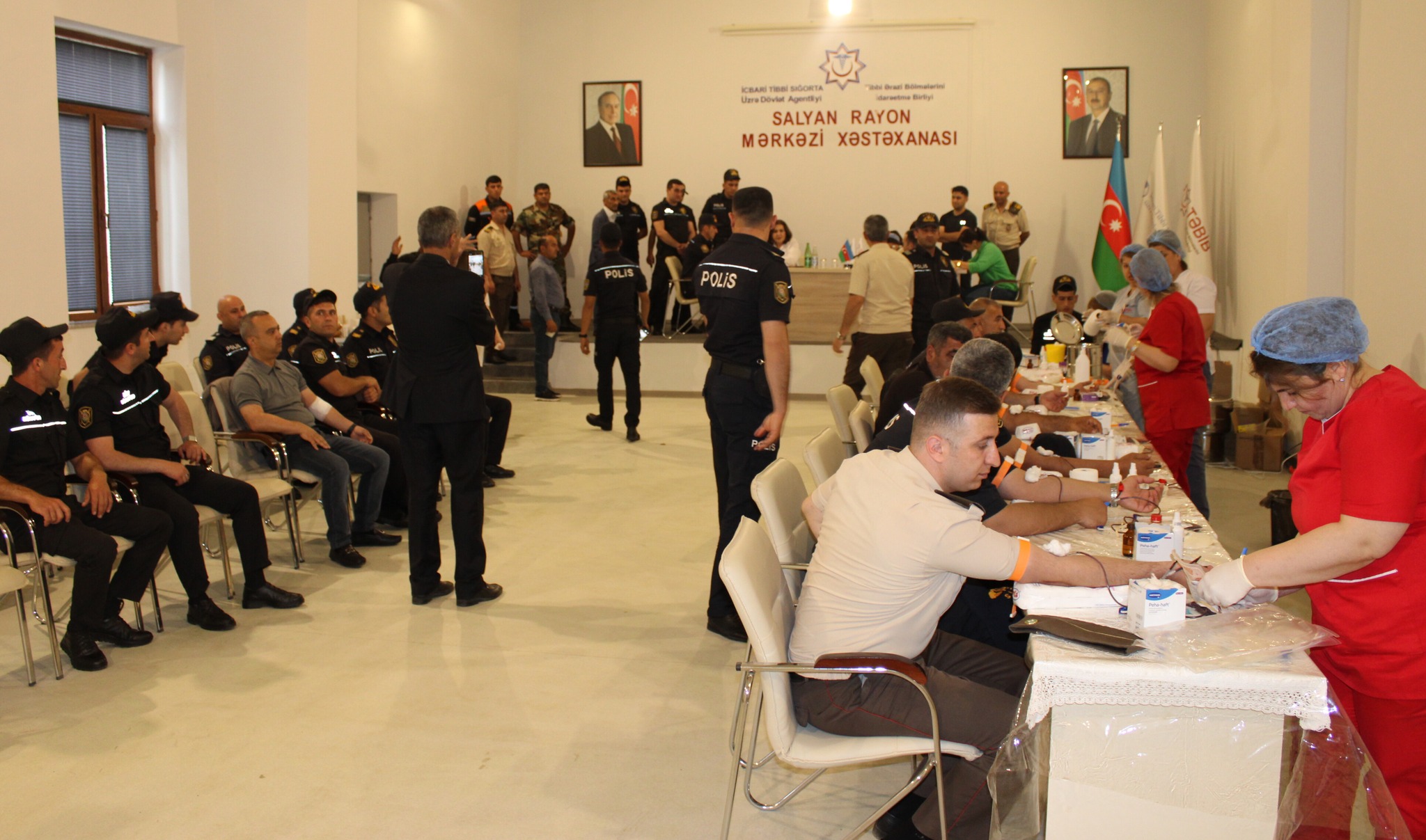  Salyan RMX-da qanvermə aksiyası keçirilib   