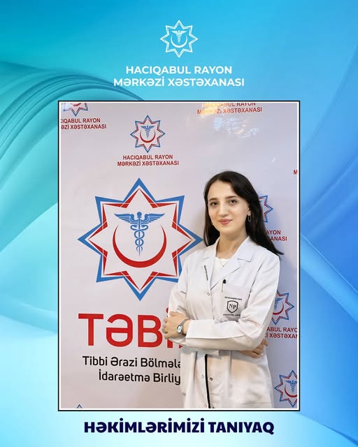 Hacıqabul Rayon Mərkəzi Xəstəxanasının gənc psixoloqu - Günəş Əlizadə 