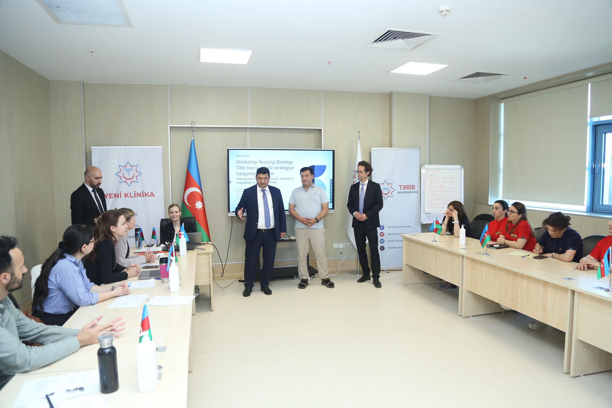  Almaniya ilə əməkdaşlıq çərçivəsində Yeni Klinika təlimlər davam edir   