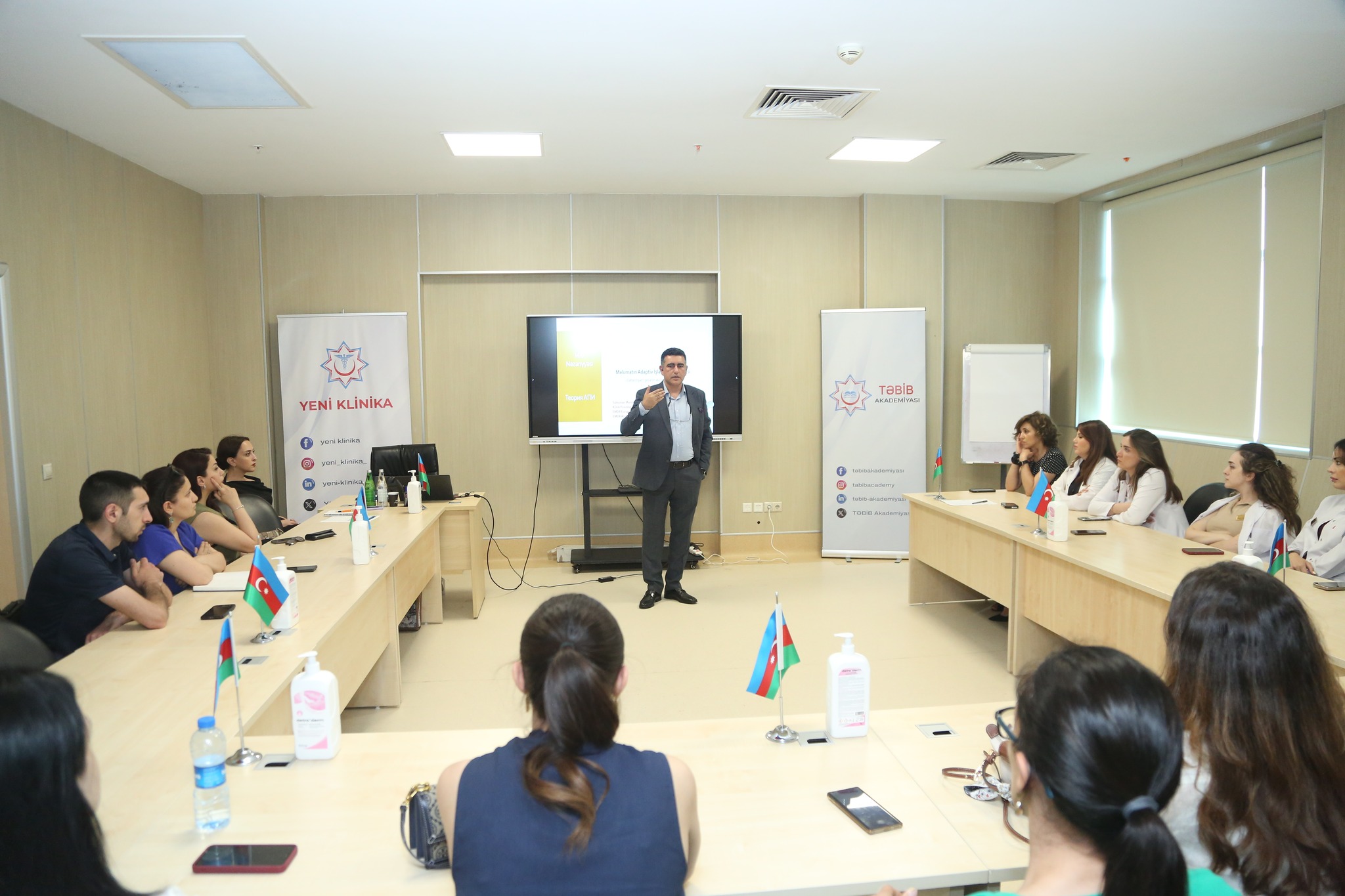 TƏBİB-in təşkilatçılığı ilə Yeni Klinikada ixtisasartırma təlimləri keçirilib