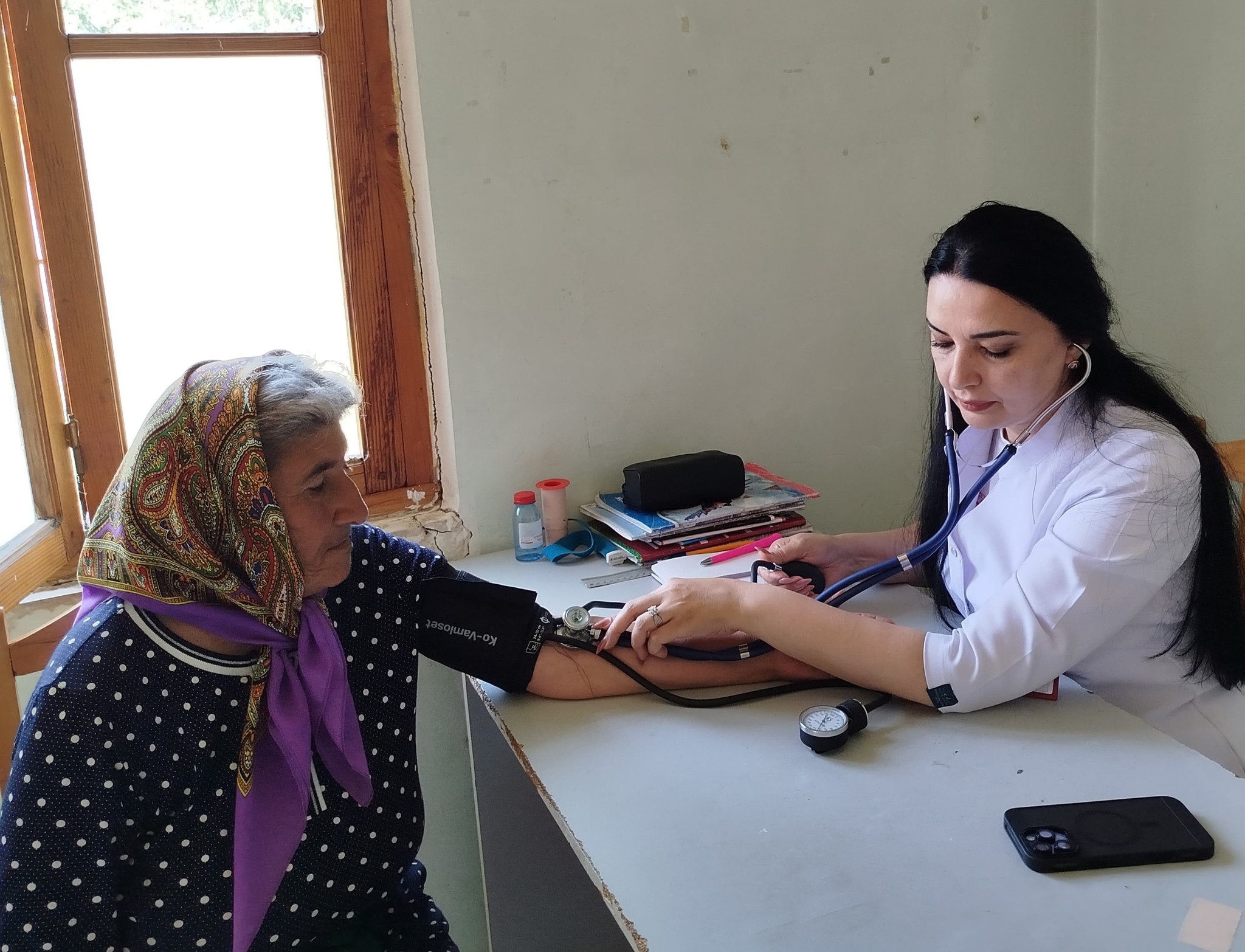 Tərtərin İsmayılbəyli kəndində aztəminatlı ailələr üçün səyyar tibbi aksiya keçirilib