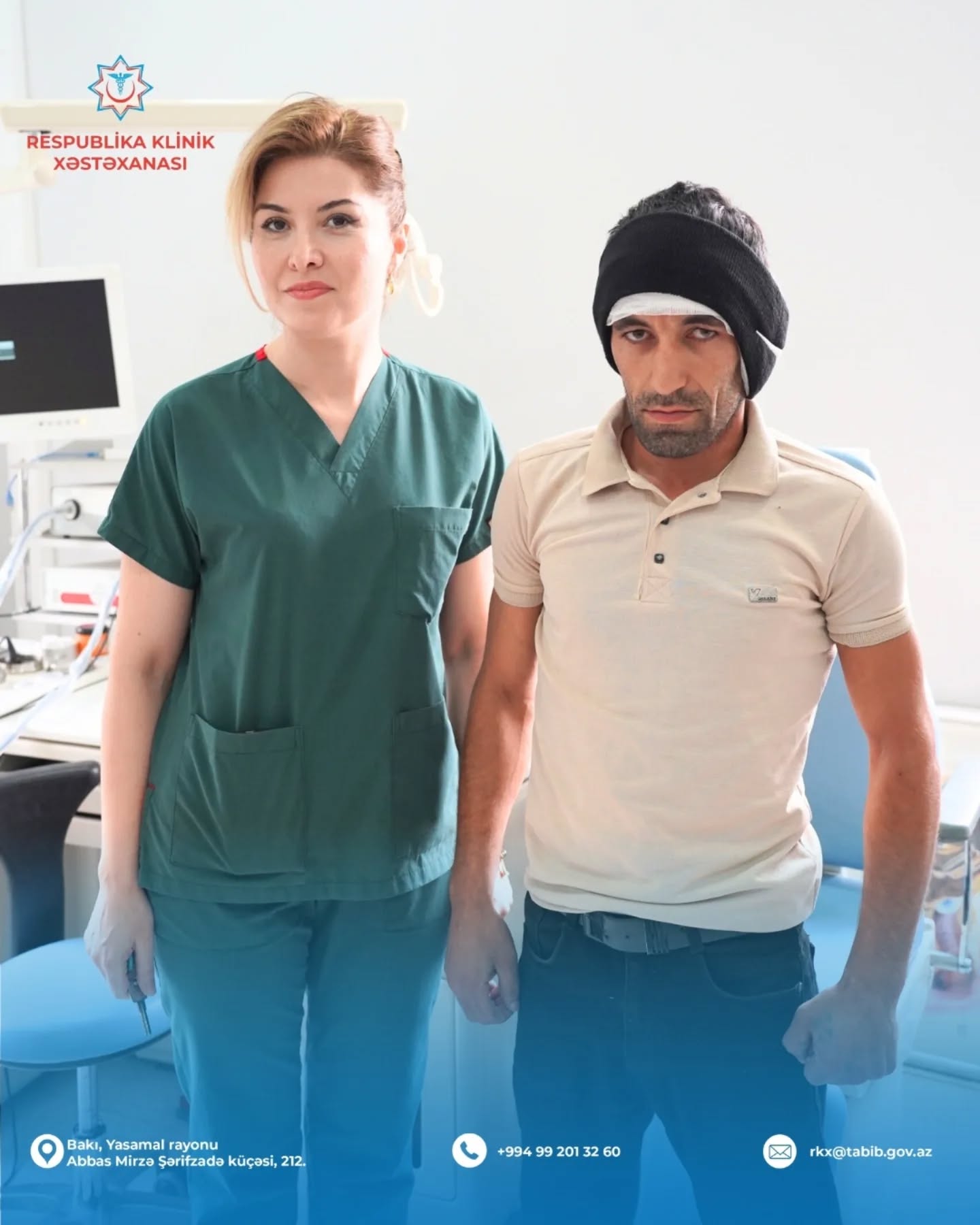  Respublika Klinik Xəstəxanasında yenidən radikal mastoidektomiya əməliyyatının icrasına başlanılıb   