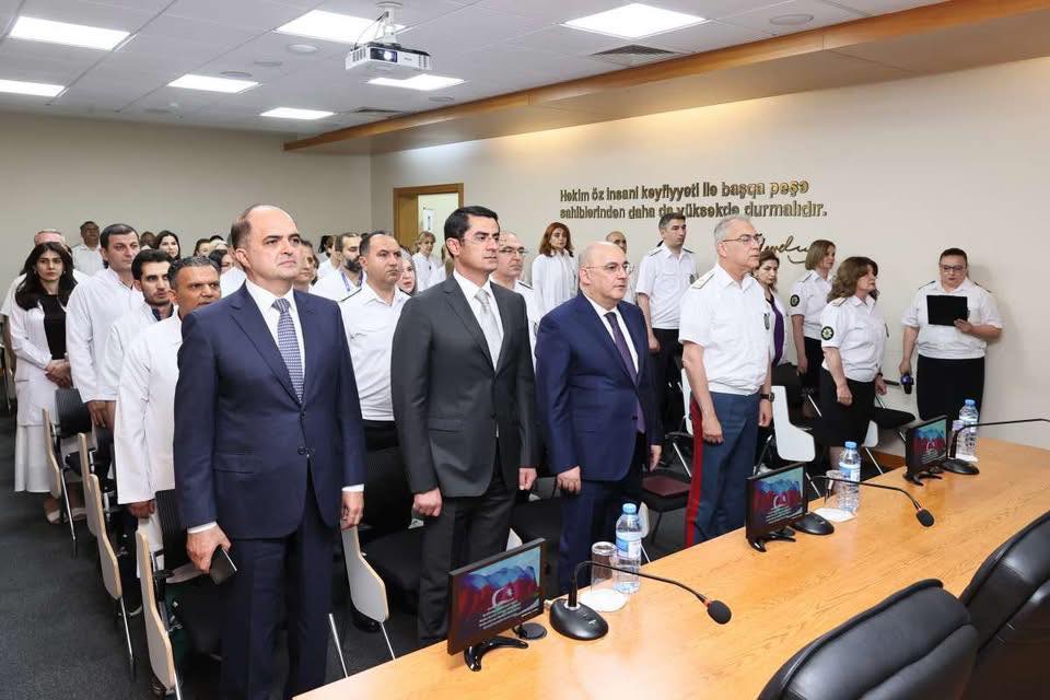 Tibb İşçilərinin Peşə Bayramı Günü Mərkəzi Gömrük Hospitalında qeyd edilib