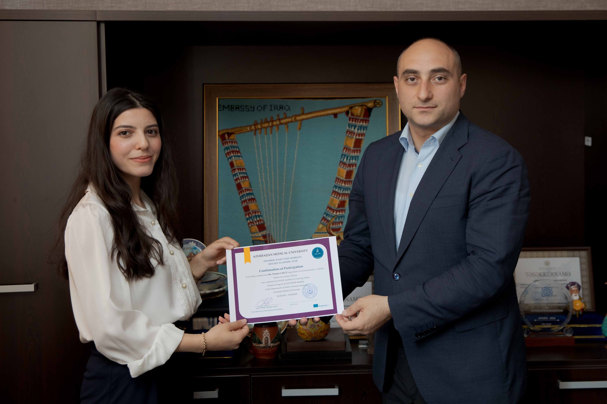  Loğman Hekim Universitetinin nümayəndəsi ATU-nun qonağı olub   