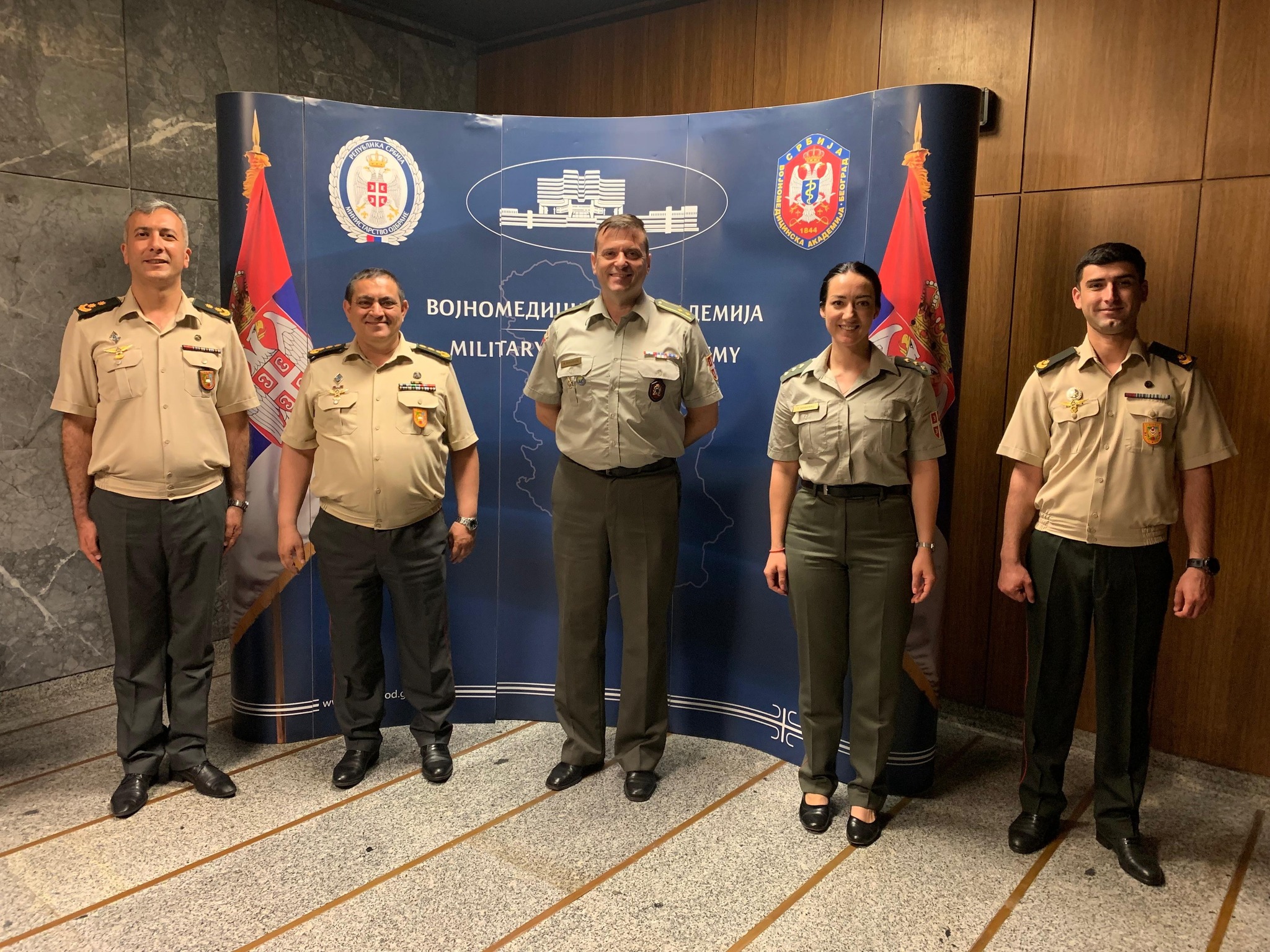  ATU-nun Hərbi tibb fakültəsinin əməkdaşları Serbiyada faydalı görüşlər keçirib   