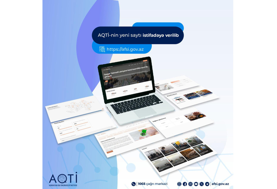 AQTİ-nin yeni saytı istifadəyə verilib