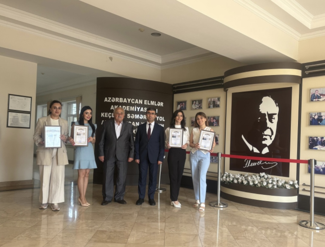 Aşqarlar Kimyası İnstitutunun keçirdiyi müsabiqənin qaliblərinə mükafatlar təqdim edilib