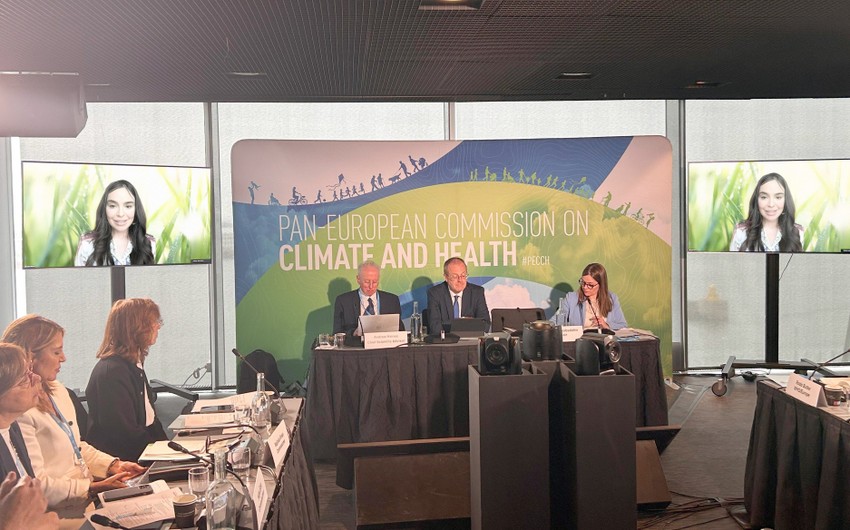 Leyla Əliyeva ÜST-nin yüksək səviyyəli tədbirində videokonfrans formatında iştirak edib  