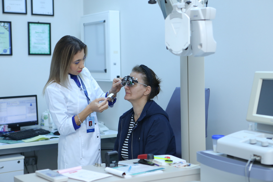 Oftalmoloq Aynurə Əliyeva AZTV-yə “Qlaukoma – Qara suyun təhlükəsi və onunla mübarizə yolları” mövzusunda müsahibə verib