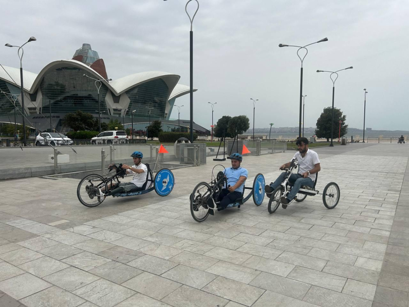 Əlilliyi olan şəxslər üçün ilk dəfə veloreabilitasiya layihəsinə başlanılır  