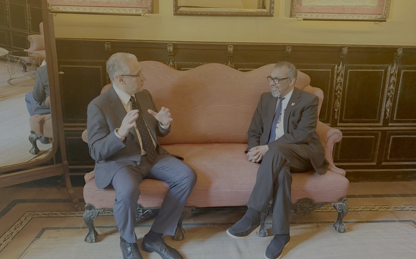 Muxtar Babayev və ÜST rəhbəri iqlim gündəliyində səhiyyənin rolunu müzakirə ediblər  