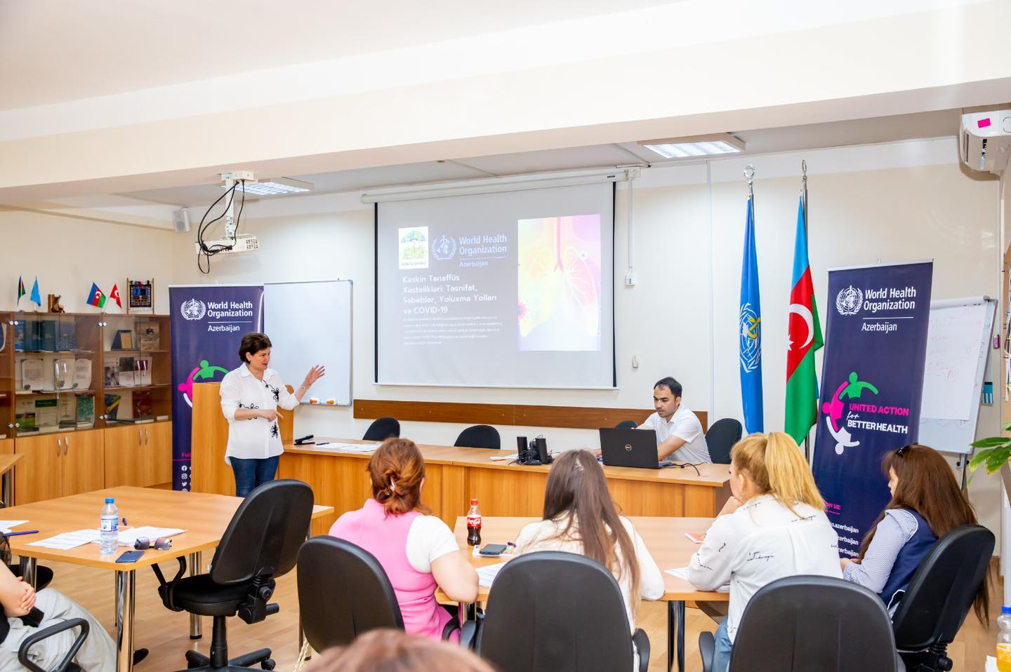 Ədliyyə Nazirliyinin Tibb Baş İdarəsinin təşəbbüsü və ÜST-nin Ölkə Ofisinin dəstəyi ilə həbsxanalarda keçirilən silsilə təlim sessiyaları yekunlaşıb