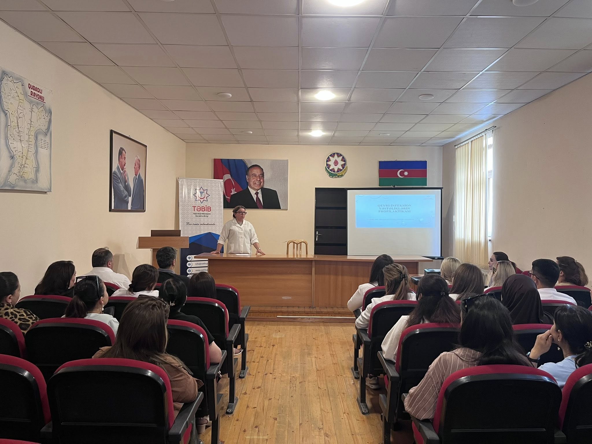 Qubadlı RMX-da maarifləndirici təlim: “Qeyri-infeksion xəstəliklərin profilaktikası” 