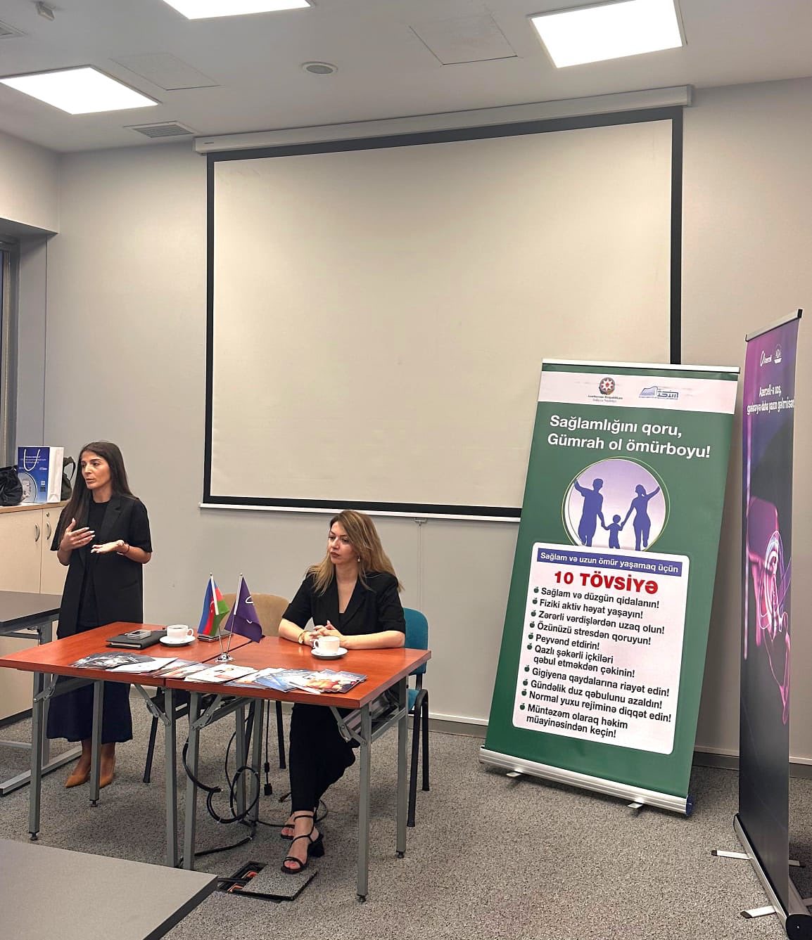 Maarifləndirici görüş: “Elektron siqaretin sağlamlığa təsiri” 