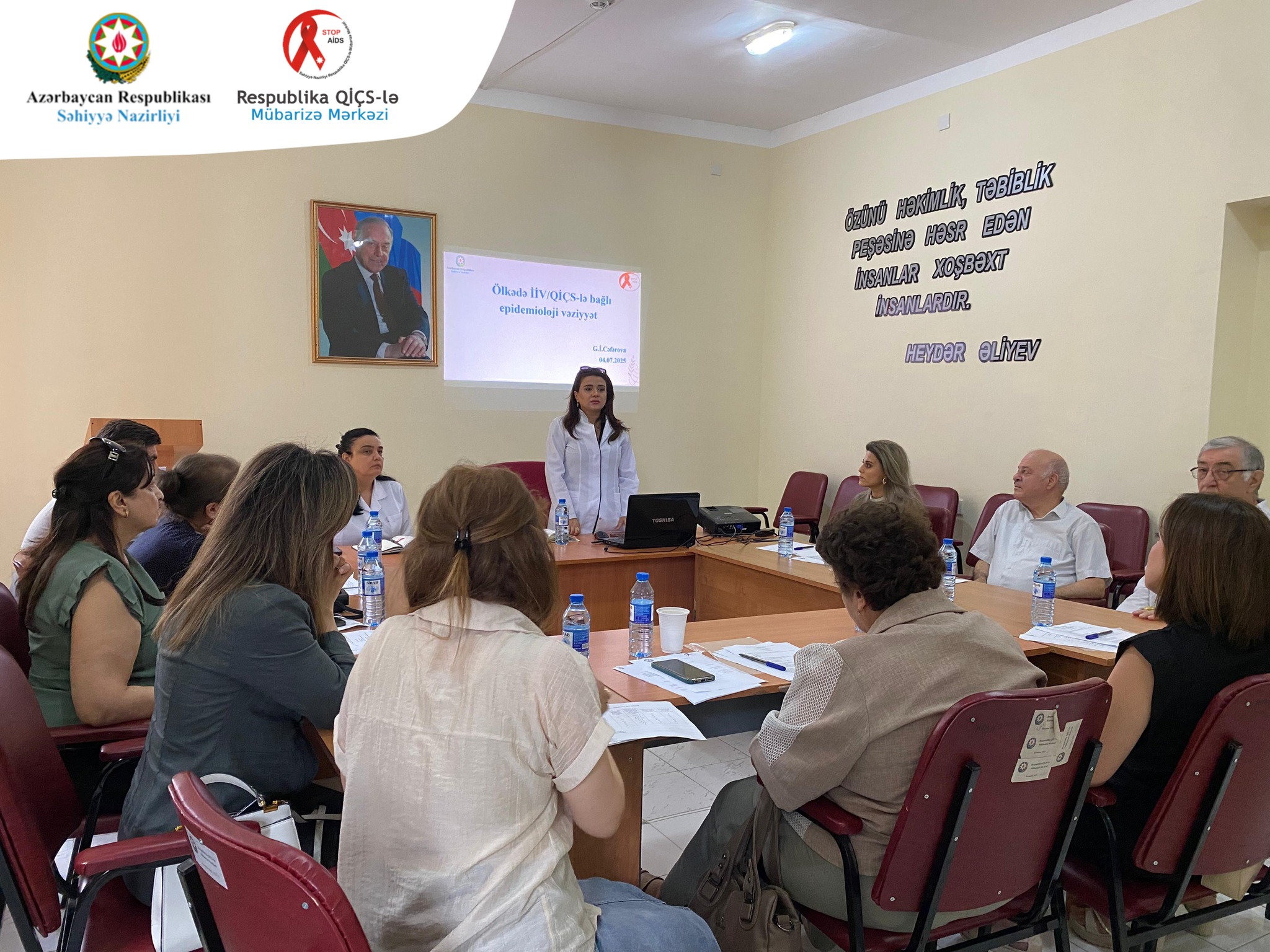 Regional laboratoriyaların əməkdaşlarına 