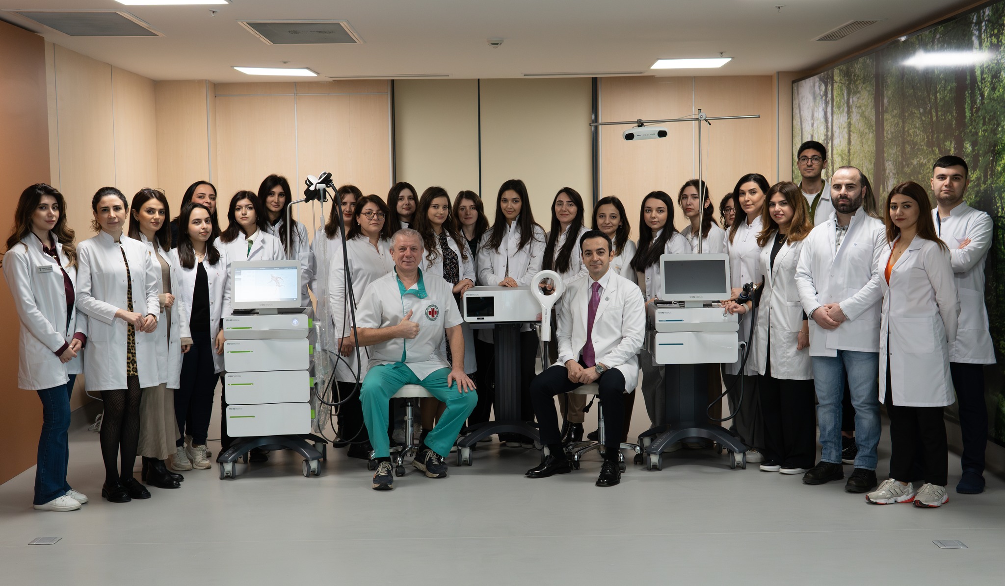 Yeni Klinikanın Yeni Robotik Reabilitasiya Mərkəzi “Storz Medical” tərəfindən Azərbaycanda rəsmi referans mərkəzi statusunu aldı