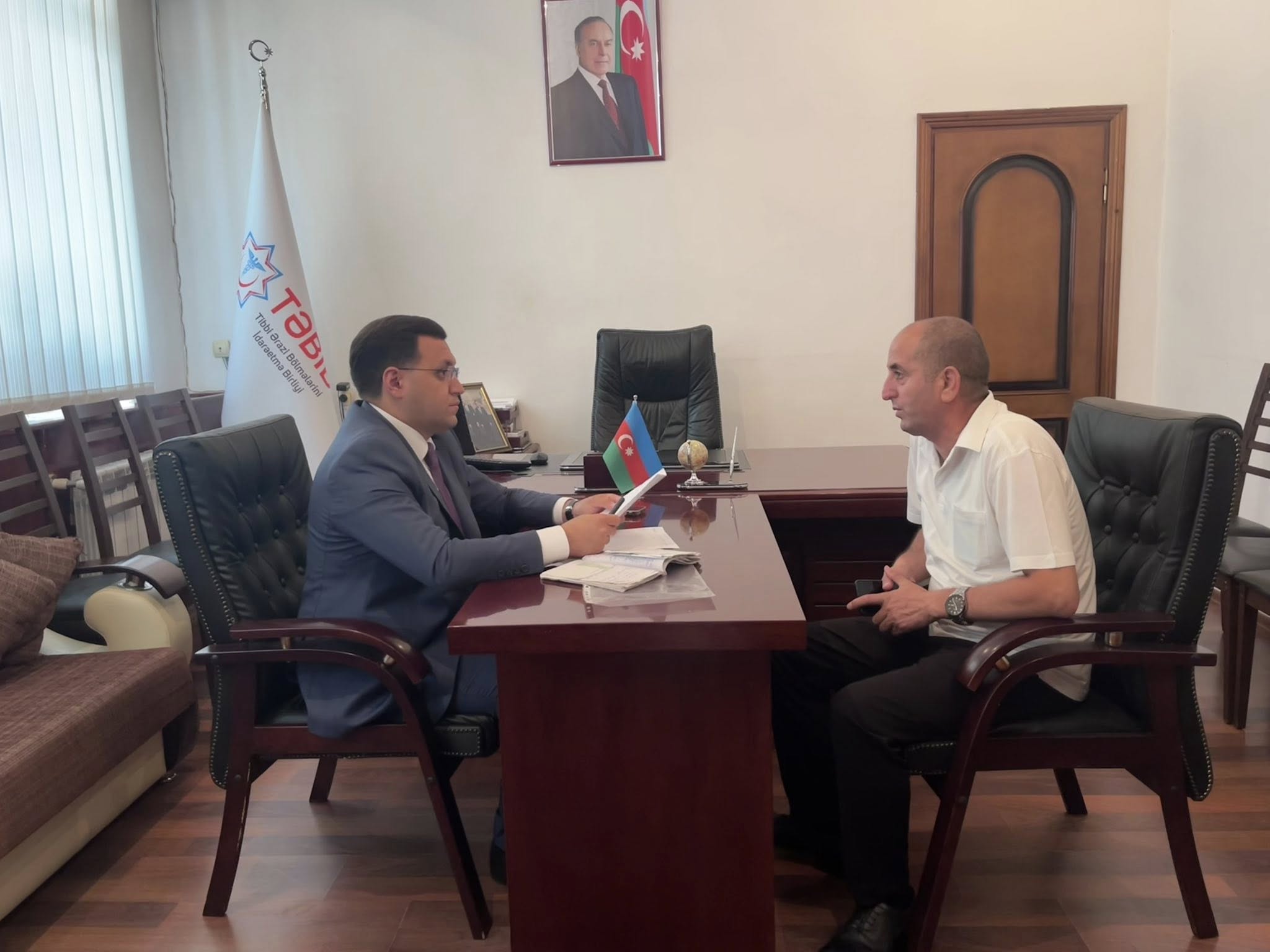 Qubadlı RMX-nın direktoru vətəndaşların müraciətlərini dinləyib