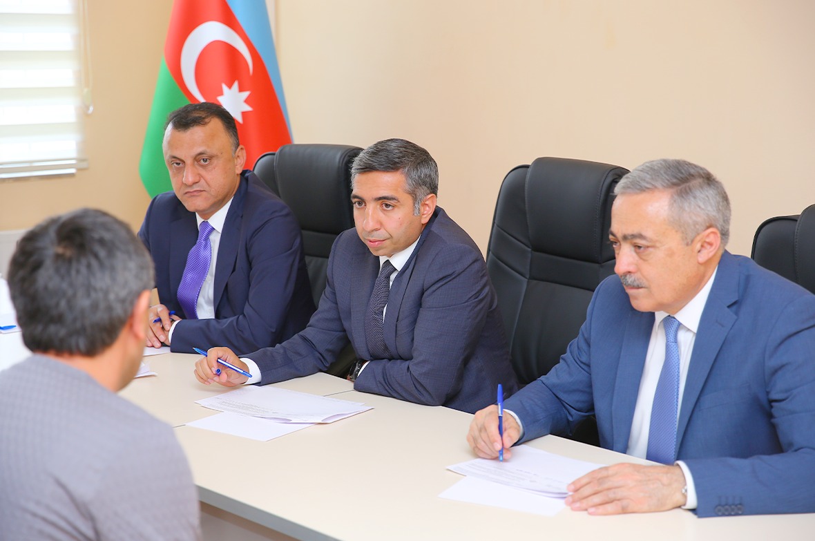 Zaur Əliyev Oğuz, Qəbələ və İsmayıllı rayon sakinlərini qəbul edib