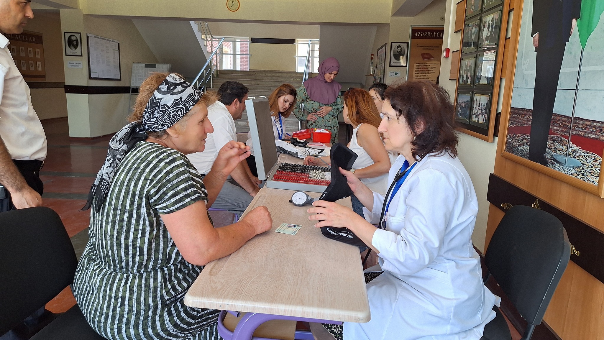  Qusarın Ləyər Qışlaq kəndində növbəti tibbi müayinələr aparılıb   